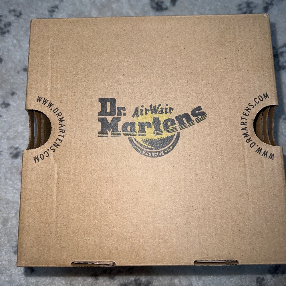 Dr martens black patent  boots (toddler size 5)